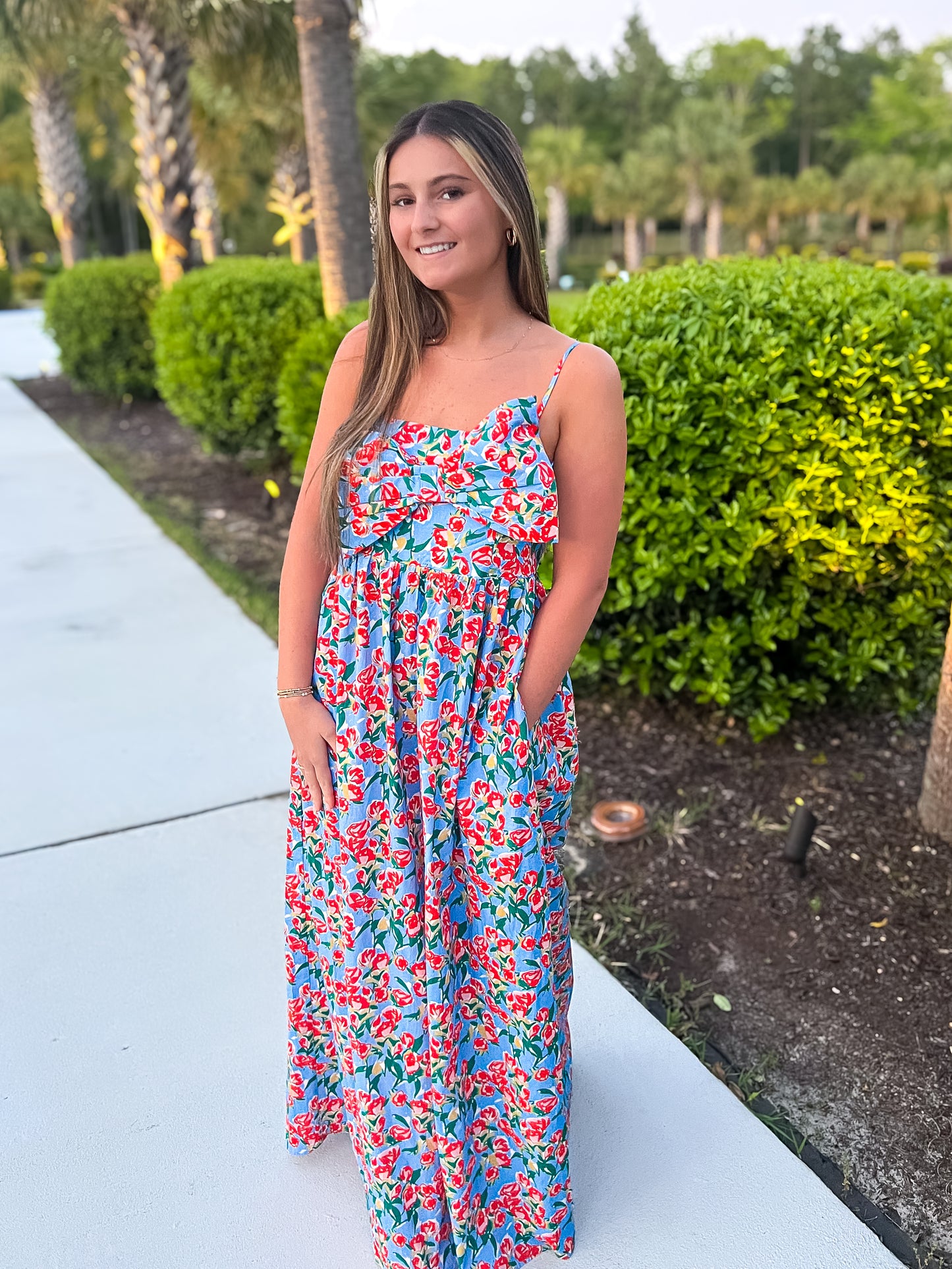 Daisy Bow Romper