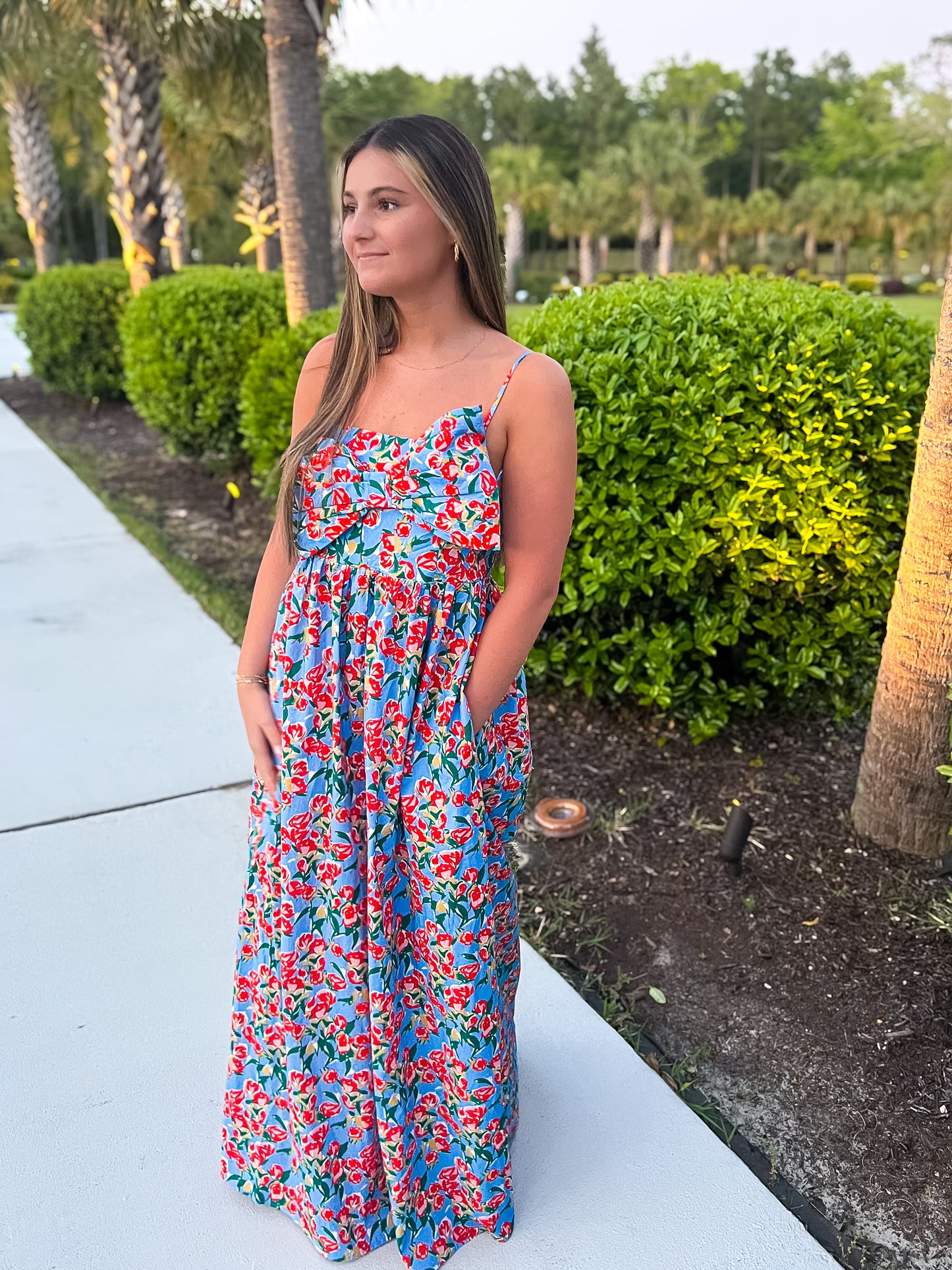 Daisy Bow Romper