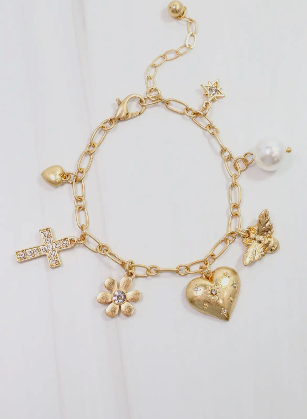 Tayrien Charm Bracelet Gold