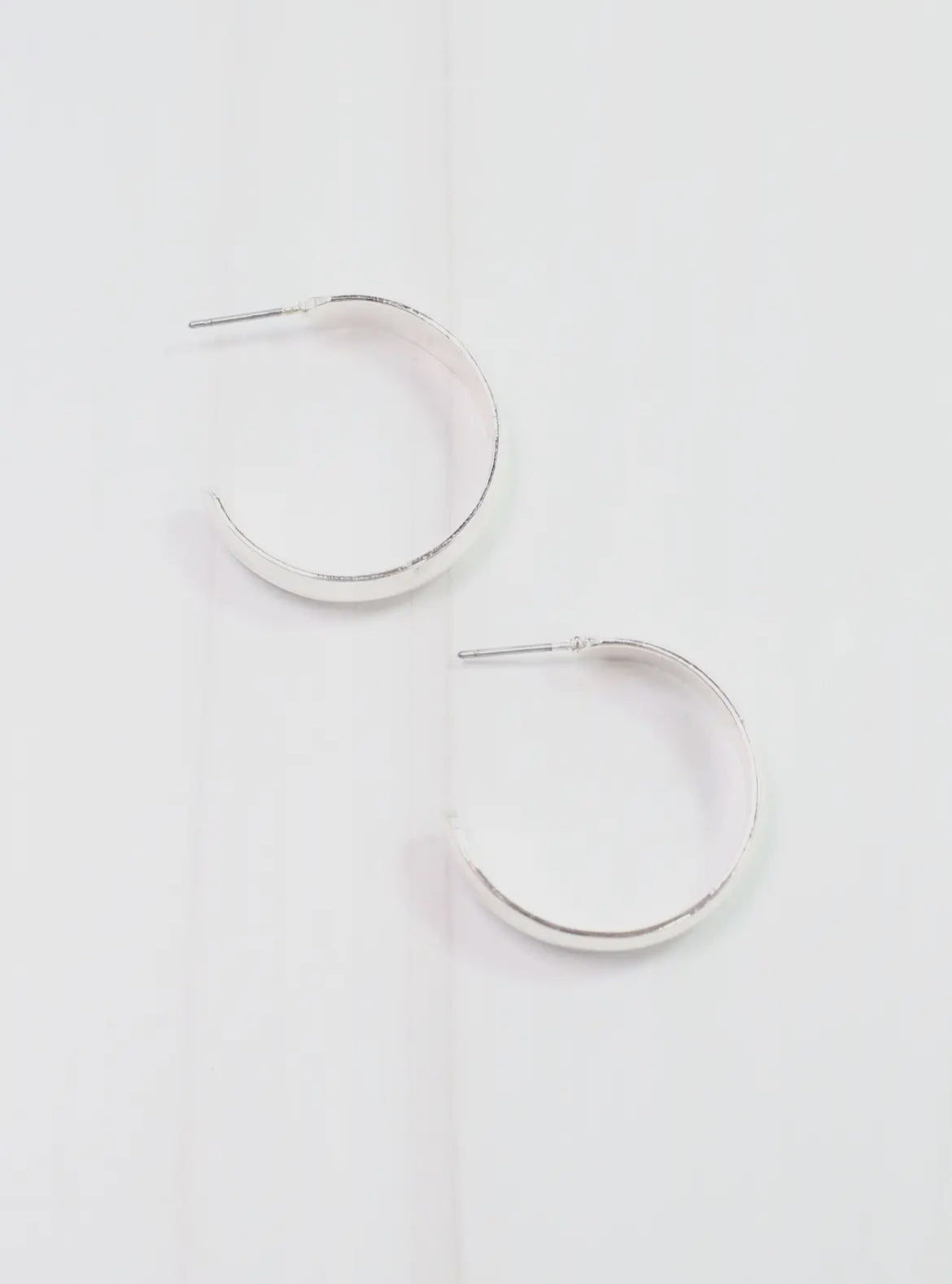 Grimm Hoop Earring Silver