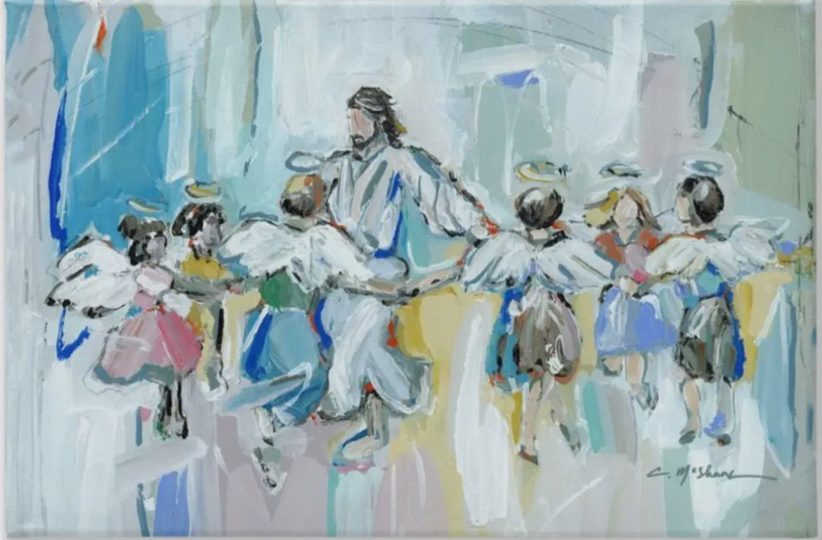 Dancing with Jesus Canvas