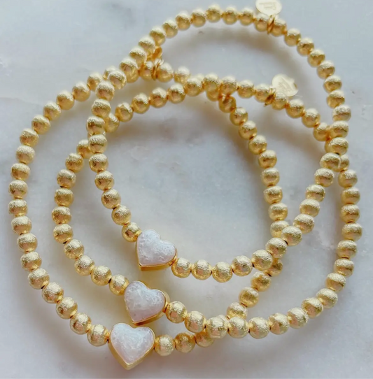 Simple Heart Bracelet