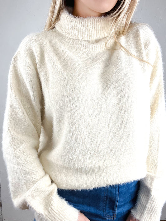 Cold Brew Eyelash Knit Sweater