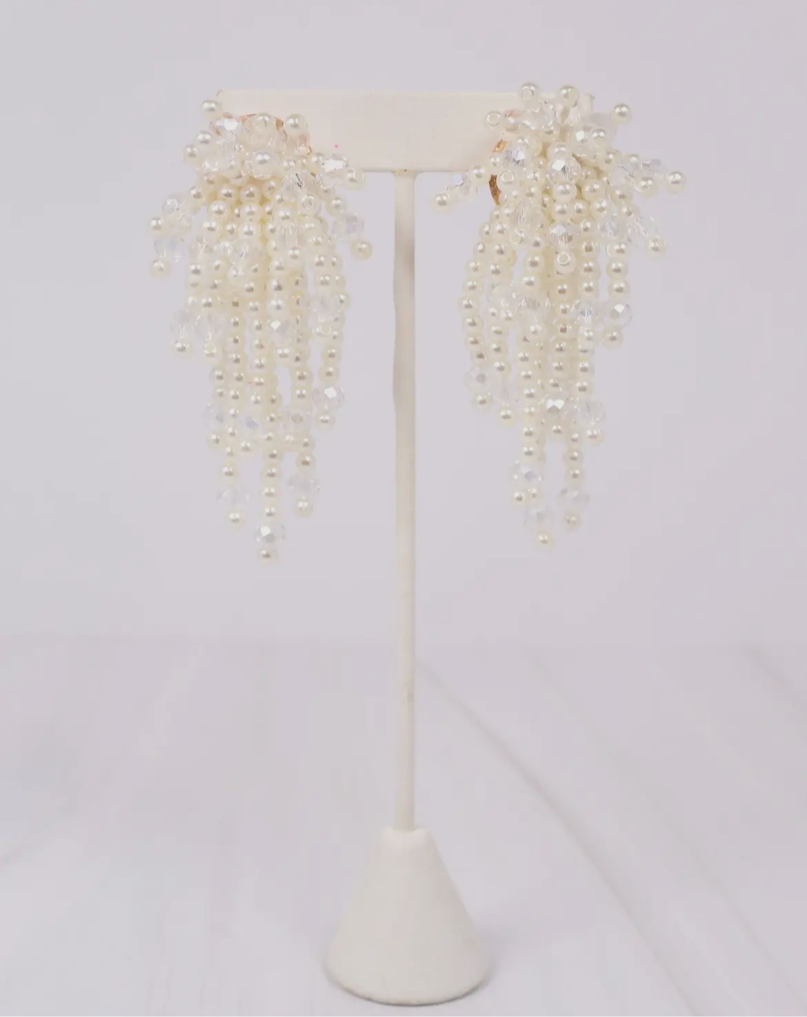 Francois Pearl Fringe Earring