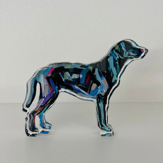 Black Lab Acrylic Block