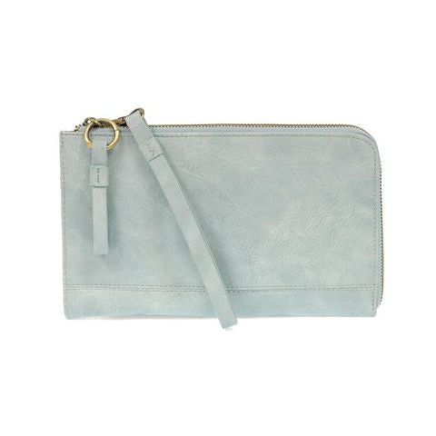 Light Blue Karina Convertible Wristlet & Wallet