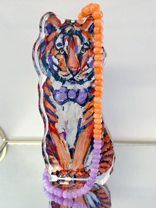 "Clemson Ts" Acrylic Block