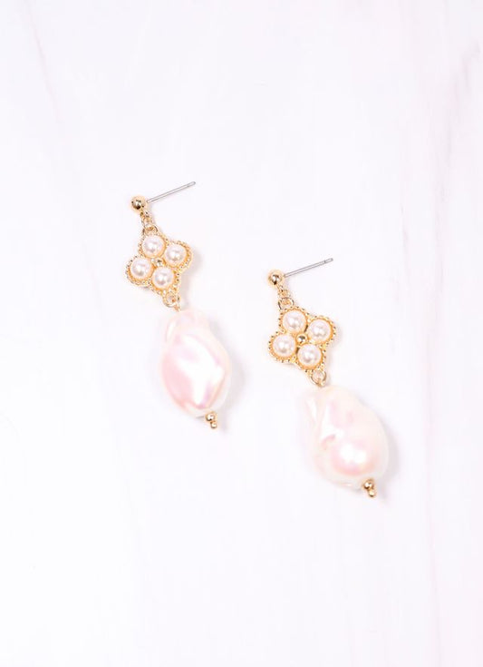 Maura Pearl Drop Earring