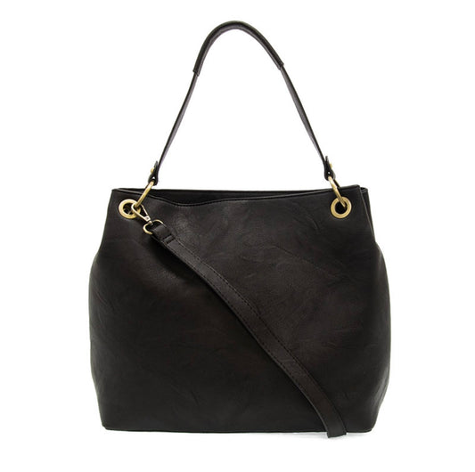 Black Jem Bucket Shoulder Bag