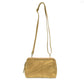 Metallic Gold Gigi Crossbody with Woven Wrist Strap