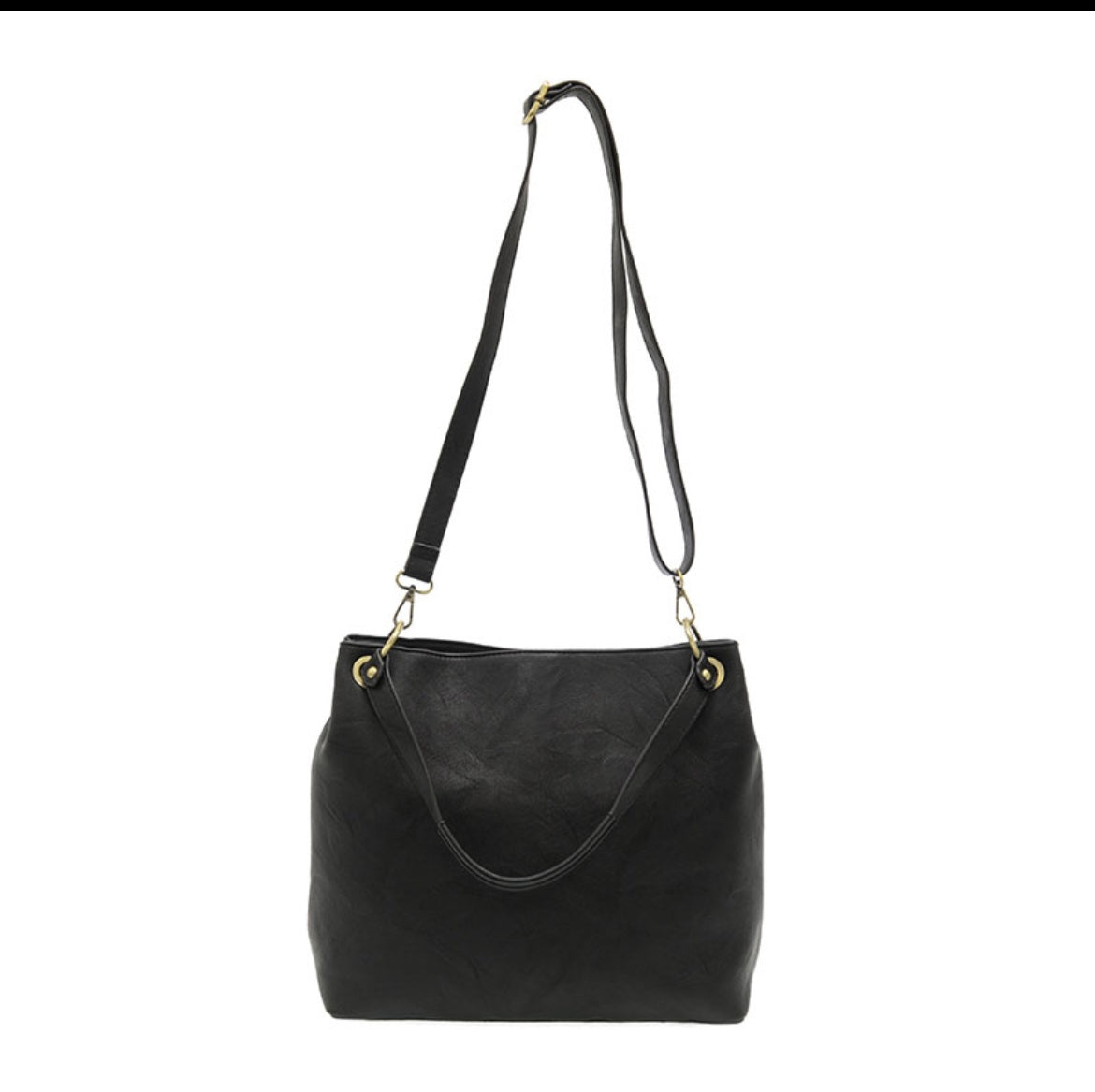 Black Jem Bucket Shoulder Bag